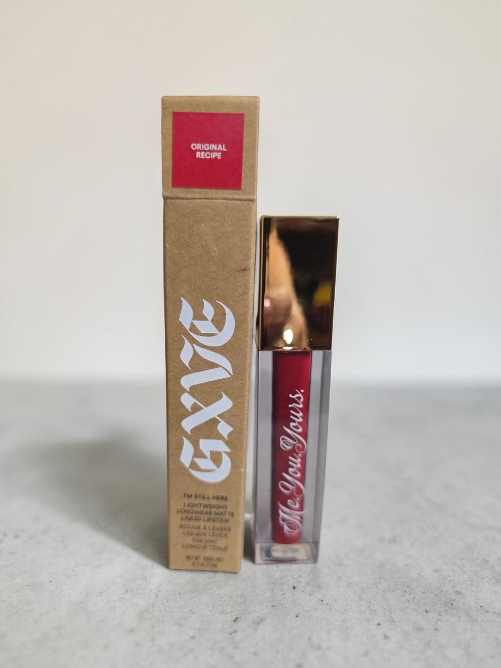GXVE by Gwen Stefani Liquid Lipstick | Original Recipe True Red | New